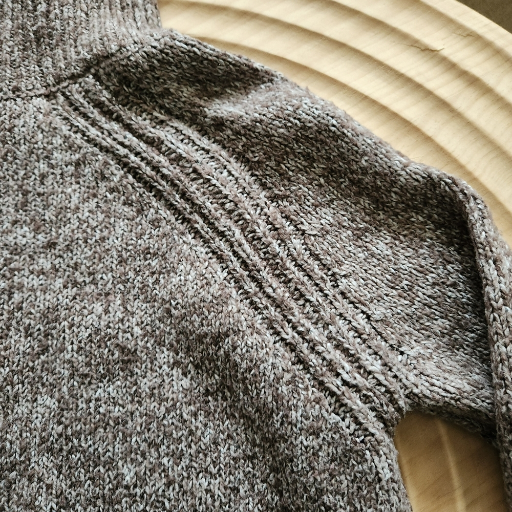 Forever 21 Marled Turtleneck Raglan Knitwear Sweater Size Small - Picture 6 of 12
